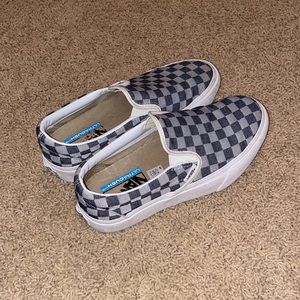 Vans checkered shoes